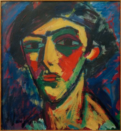 Head of a Young Man by Alexej von Jawlensky
